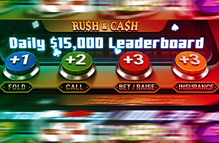 GGPokerOk запустил 15-тысячный лидерборд Rush&Cash и снизил рейк.